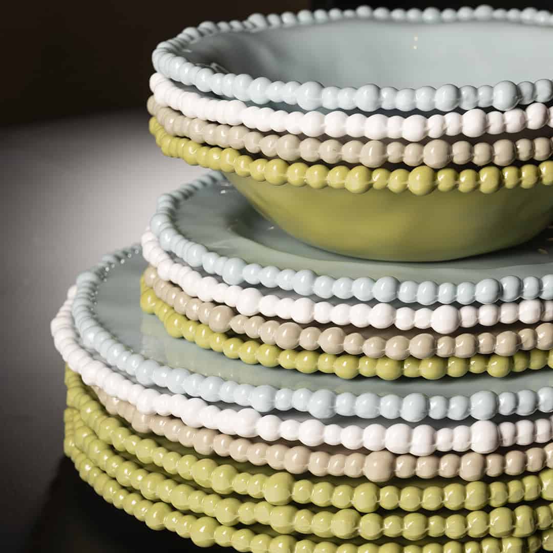 סט 6 צלחות ראשונה/קינוח במגוון צבעי0 - Joke