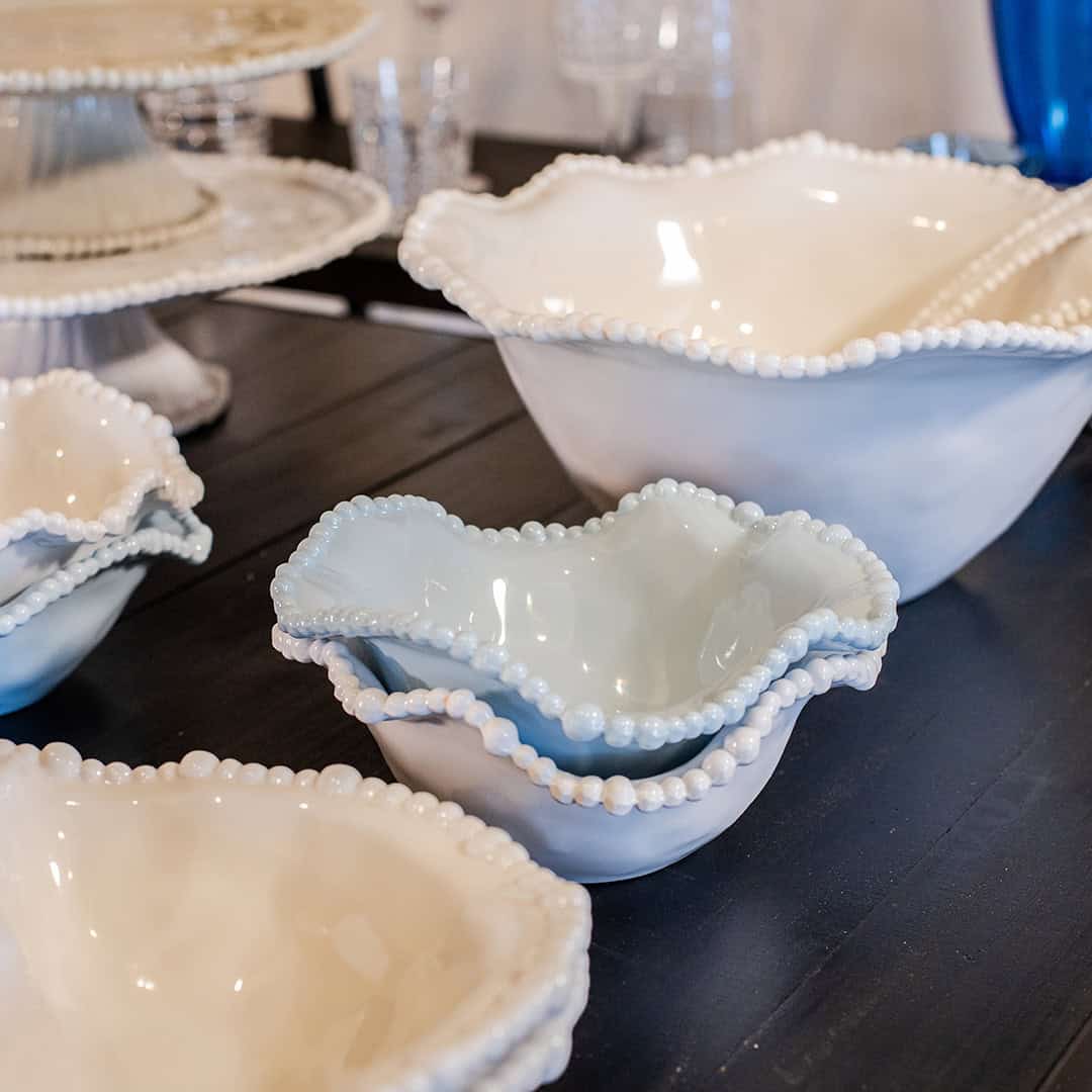 קערת הגשה במגוון צבעים - 20 ס"מ