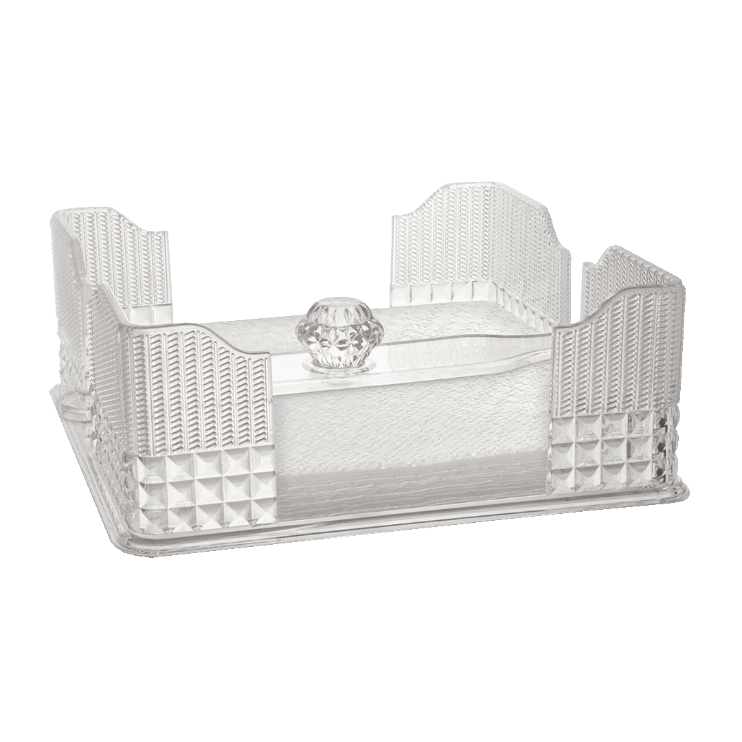 מחזיק מפיות שקוף